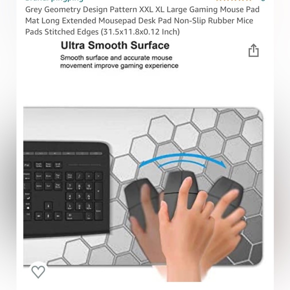 GAMING MOUSE PAD…NWT - Picture 4 of 7